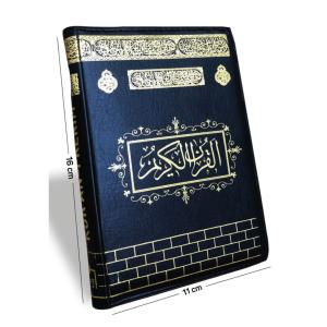 Kabe Desenli Kur'an-ı Kerim - (Fermuarlı-Çanta Boy) Kabe Desenli Kur'an-ı Kerim - (Fermuarlı-Çanta Boy)