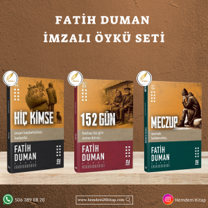 Fatih Duman İmzalı Öykü Seti (3 Kitap) Fatih Duman İmzalı Öykü Seti (3 Kitap)
