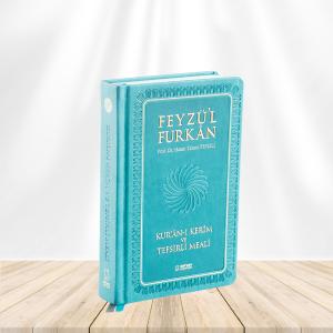 Feyzü'l Furkan Tefsirli Kur'an-ı Kerim Meali (Orta Boy - Tefsirli Meal - Ciltli) - Turkuaz Feyzü'l Furkan Tefsirli Kur'an-ı Kerim Meali (Orta Boy - Tefsirli Meal - Ciltli) - Turkuaz